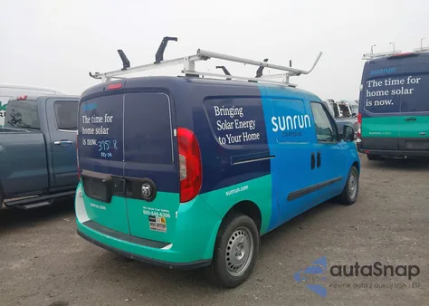 2022 Ram Promaster City Cargo Van из США, поврежденный, VIN ZFBHRFAB0N6W37568